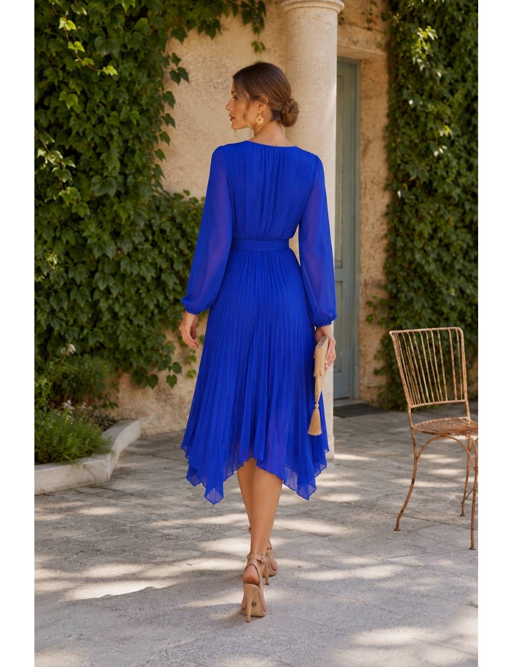 VESTIDO LAMUSA ABRILLISO LISO